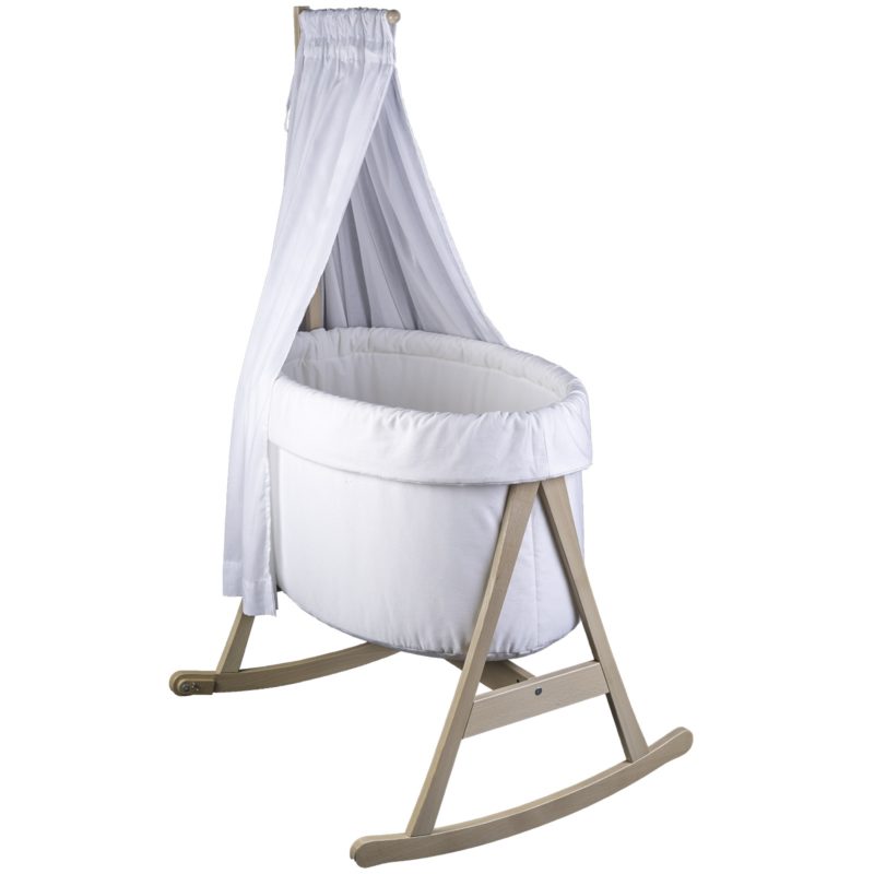 KidooCrafts Berceau pour bébé avec support à bascule et matelas à