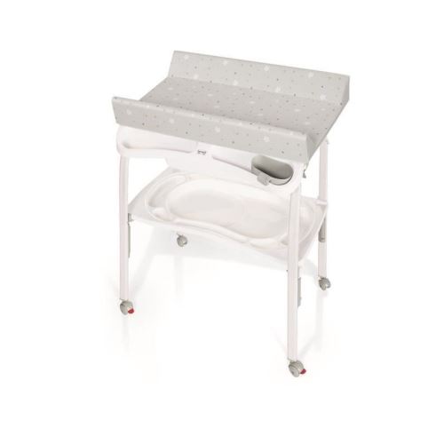 Table À Langer Avec Baignoire Bébé Rangement Matelas À Langer