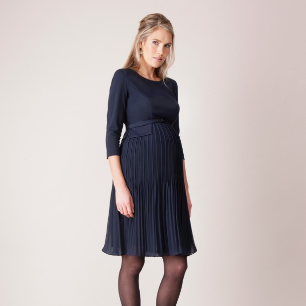 Robe de grossesse plissee Seraphine Ma Baby Checklist
